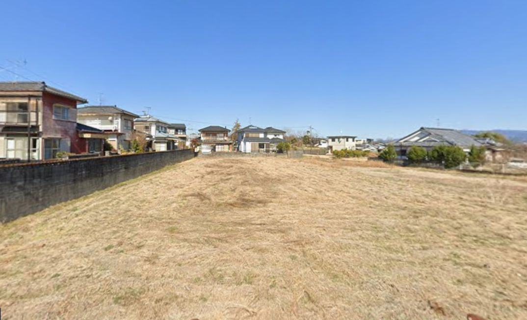 都城市志比田町の売地の外観