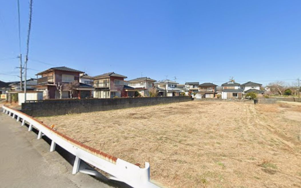 都城市志比田町の売地の外観