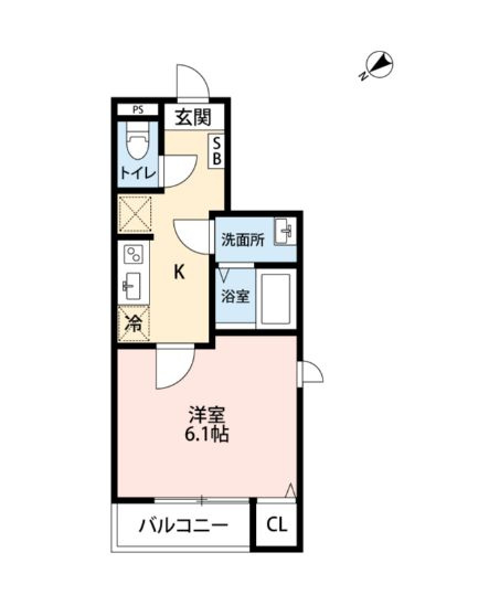 レガーロ藤崎の間取り