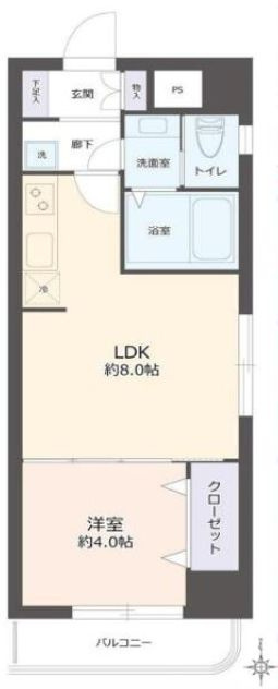 ライオンズマンション錦糸町第7の間取り