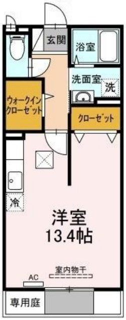 ヴィラセゾン5の間取り