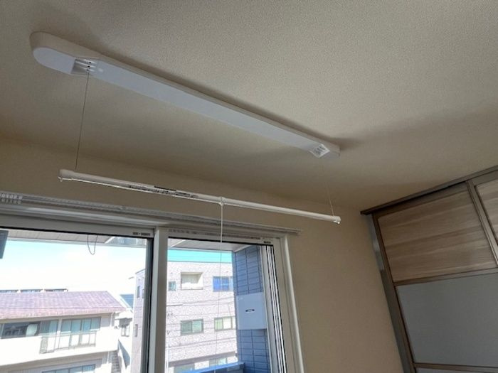 ディーステラの設備|室内物干しです。