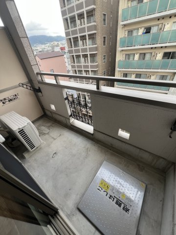 レザムルーズ西宮のバルコニー