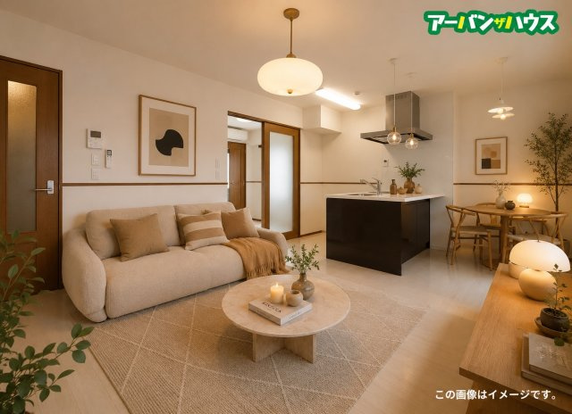 エクセラントロジュマンの居間・リビング