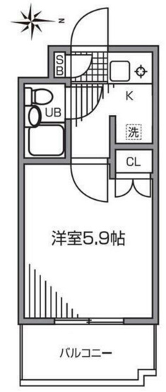 【間取り】 | ジョイフル多摩川