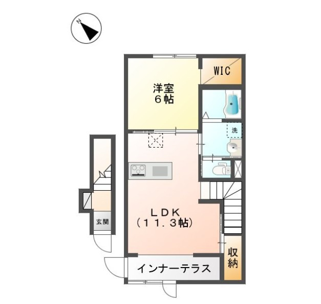 コンチェルトの間取り
