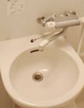ダイヤモンドビルの洗面所