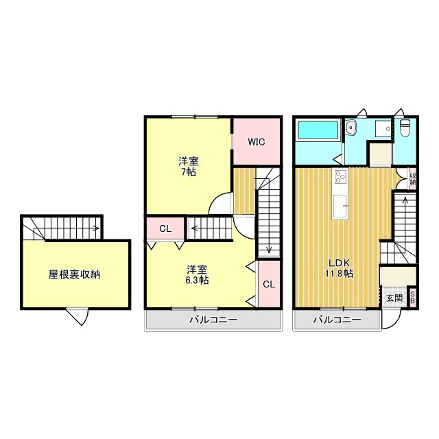 まさみ荘の間取り