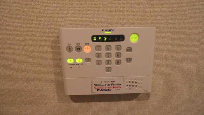 ブラン ノワール多摩のセキュリティ