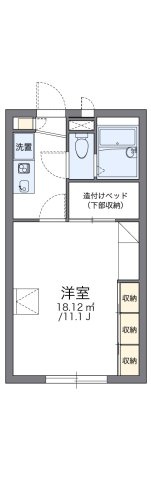 レオパレスＳＳの間取り