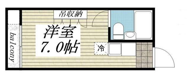 メゾン・ド・ヴァンクールの間取り|間取りです。