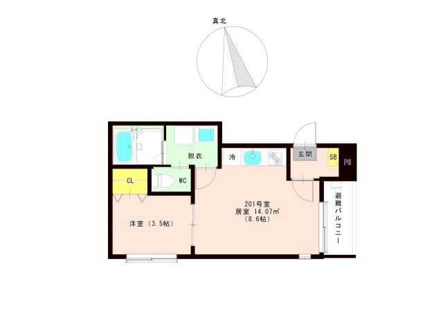 福岡市東区土井１丁目のアパート