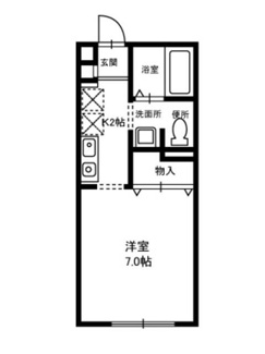 【間取り】 | ＭＫハイツ | 間取りです。