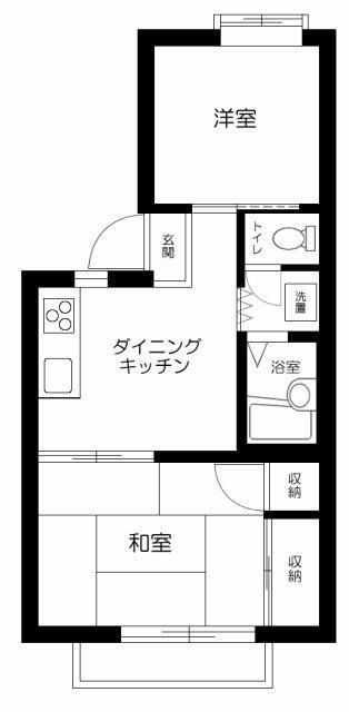 すばるハイムの間取り