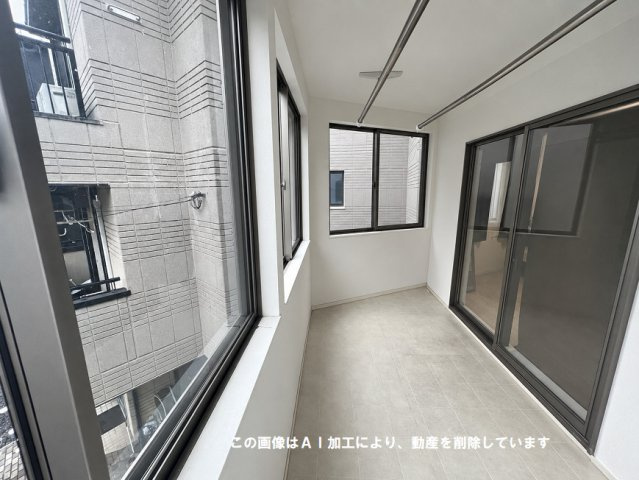安芸郡海田町寺迫2丁目のバルコニー