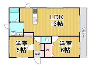 SOL.LEVANTE 3の間取り