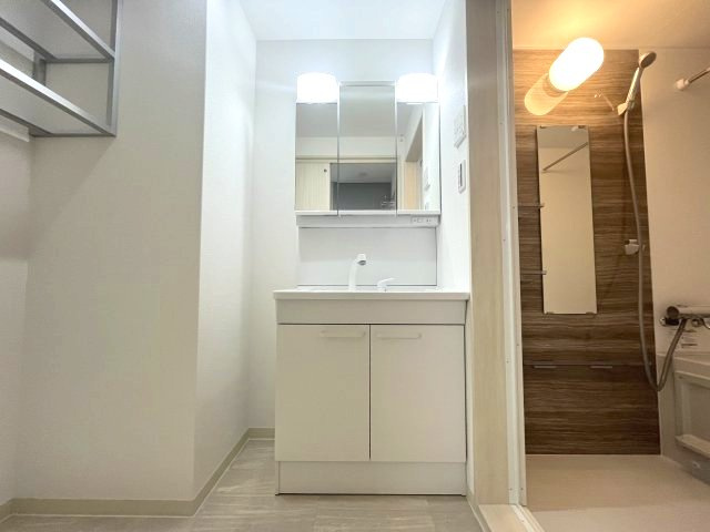 ラモーナ一津屋Ⅱの独立洗面台