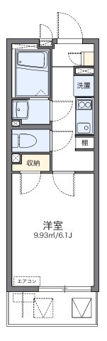 レオネクスト西門の間取り|代表的な間取のため実際の間取とは異なる場合があります