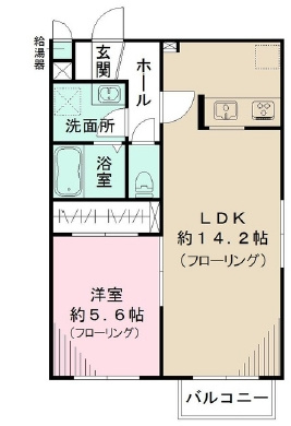 リバーサイドＭＩＮＥの間取り|間取りです。