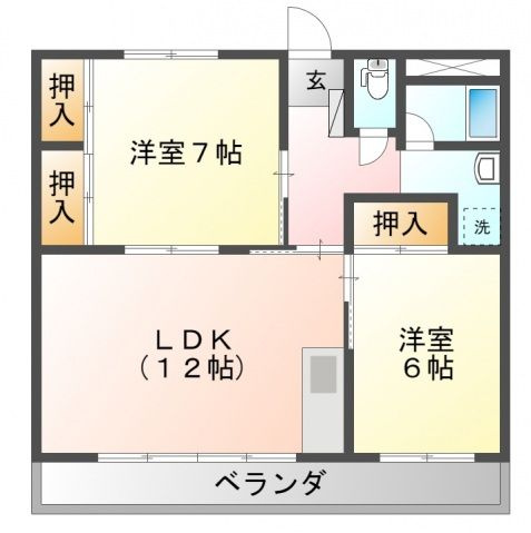 メゾン小石川の間取り