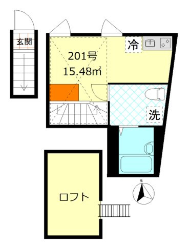 プリームス品川の間取り