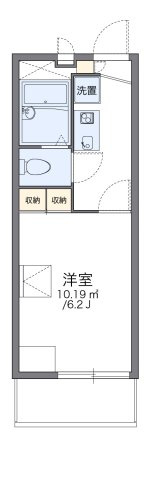 レオパレスクリザンテームの間取り
