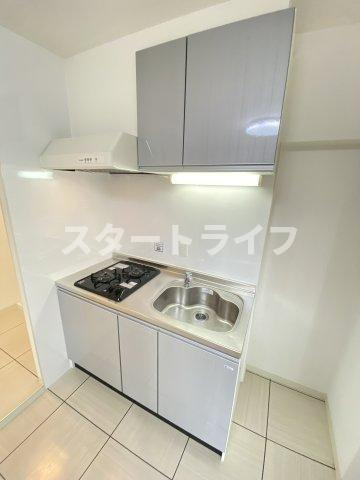 大阪市淀川区十三東１丁目の賃貸マンションのキッチン