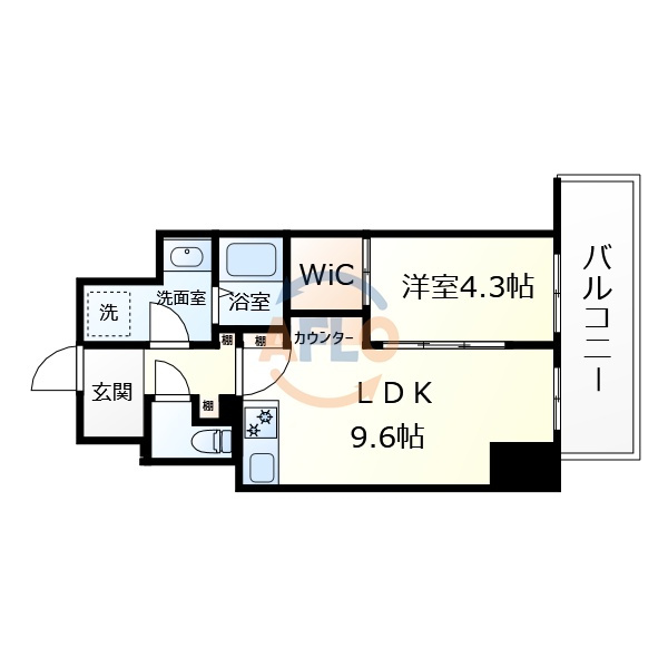 ハイラインVの間取り|ハイラインV　間取り