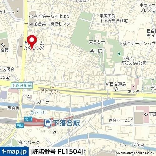 シエスタアプリコの地図