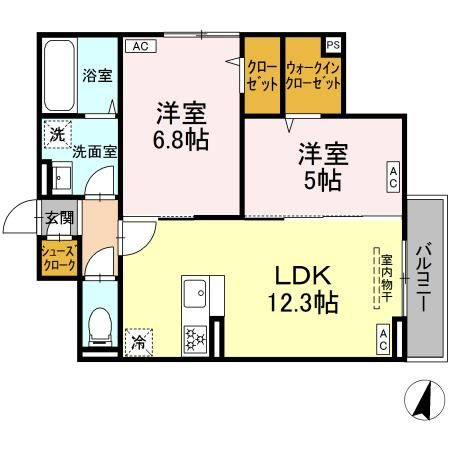 グレイス練馬春日の間取り