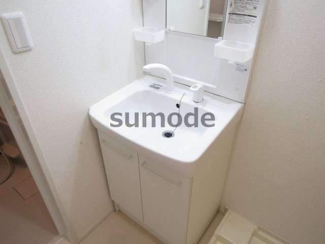 ラパンノアールの洗面所