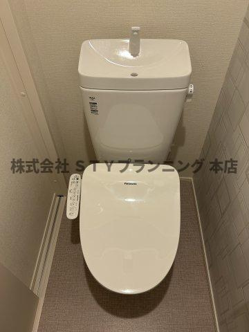 仲介手数料0円！Le・Ange弐番館のトイレ