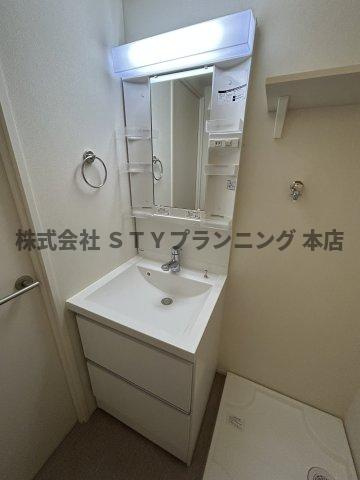 仲介手数料0円！Le・Ange弐番館の洗面所