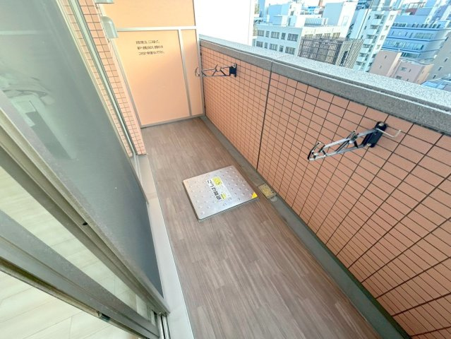 スプランディッド新大阪キャトルのバルコニー