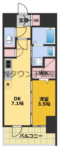 【間取り】 | エステムコート名駅南シティリンク | 間取りです。