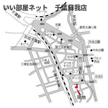 ウィルテラス千葉中央の地図