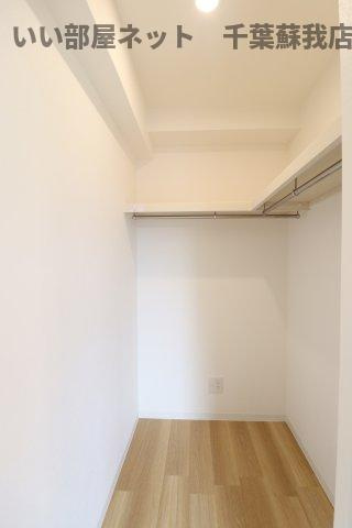ウィルテラス千葉中央の収納|憧れのウォークインクローゼット！