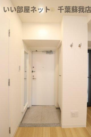 ウィルテラス千葉中央の玄関|落ち着いた玄関です