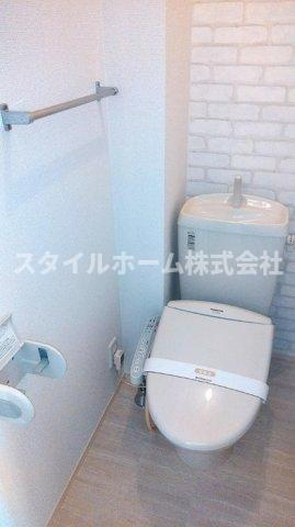 ラ・フルールＡ棟のトイレ