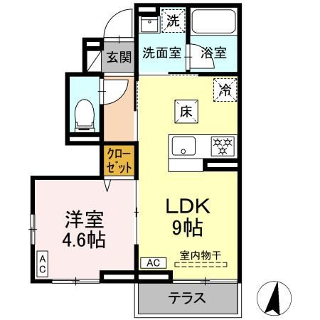 セレスティア上石神井　B棟　B棟の間取り