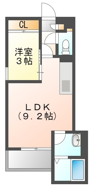 ＲＥＧＡＬＥＳＴ３(レガリストトロワ)の間取り