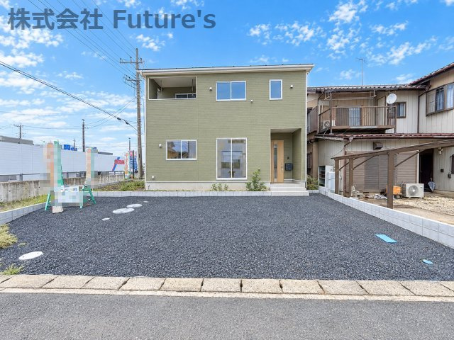 松伏町田島　新築戸建　全1棟の外観|2026年6月完成の新築戸建