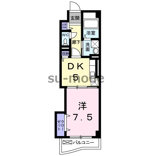 サンリット山本の間取り