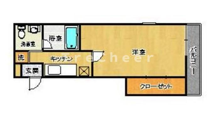 フローラ文京の間取り