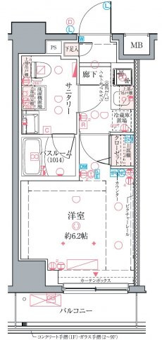 クレヴィスタ綾瀬の間取り