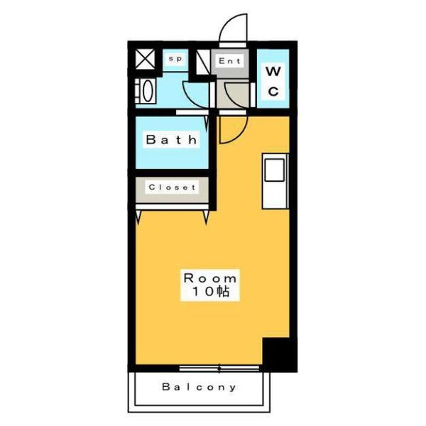 A・City三河安城南館　　刈谷市近郊の賃貸はクラスホーム刈谷店の間取り