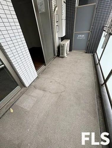 新宿区西早稲田２丁目の賃貸マンションのバルコニー