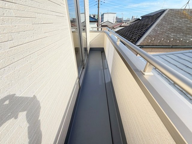 八潮市八潮6丁目　新築戸建　全2棟　2号棟のバルコニー|3階のバルコニーです