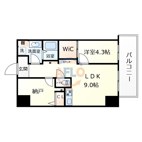 ハイラインVの間取り|ハイラインV　間取り