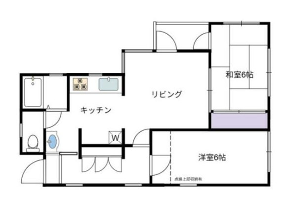 クリサンティーヌ新中野の間取り
